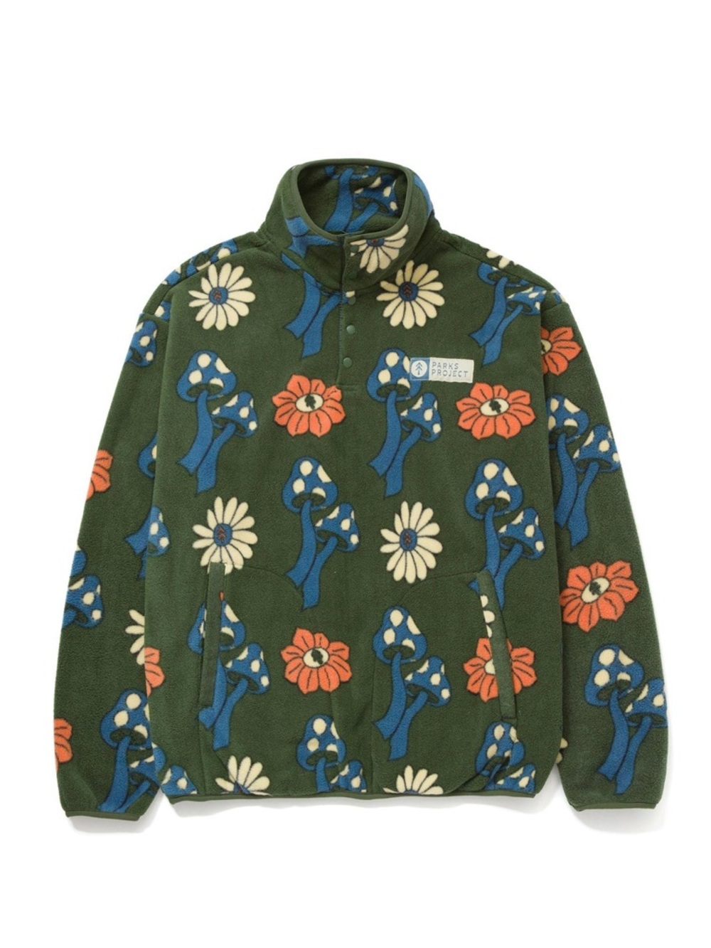 Parks Project “Power to the Parks Shrooms” Trail Fleece